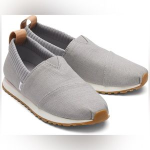 Brand new TOMS Alpargata Resident Drizzle Grey Heritage
